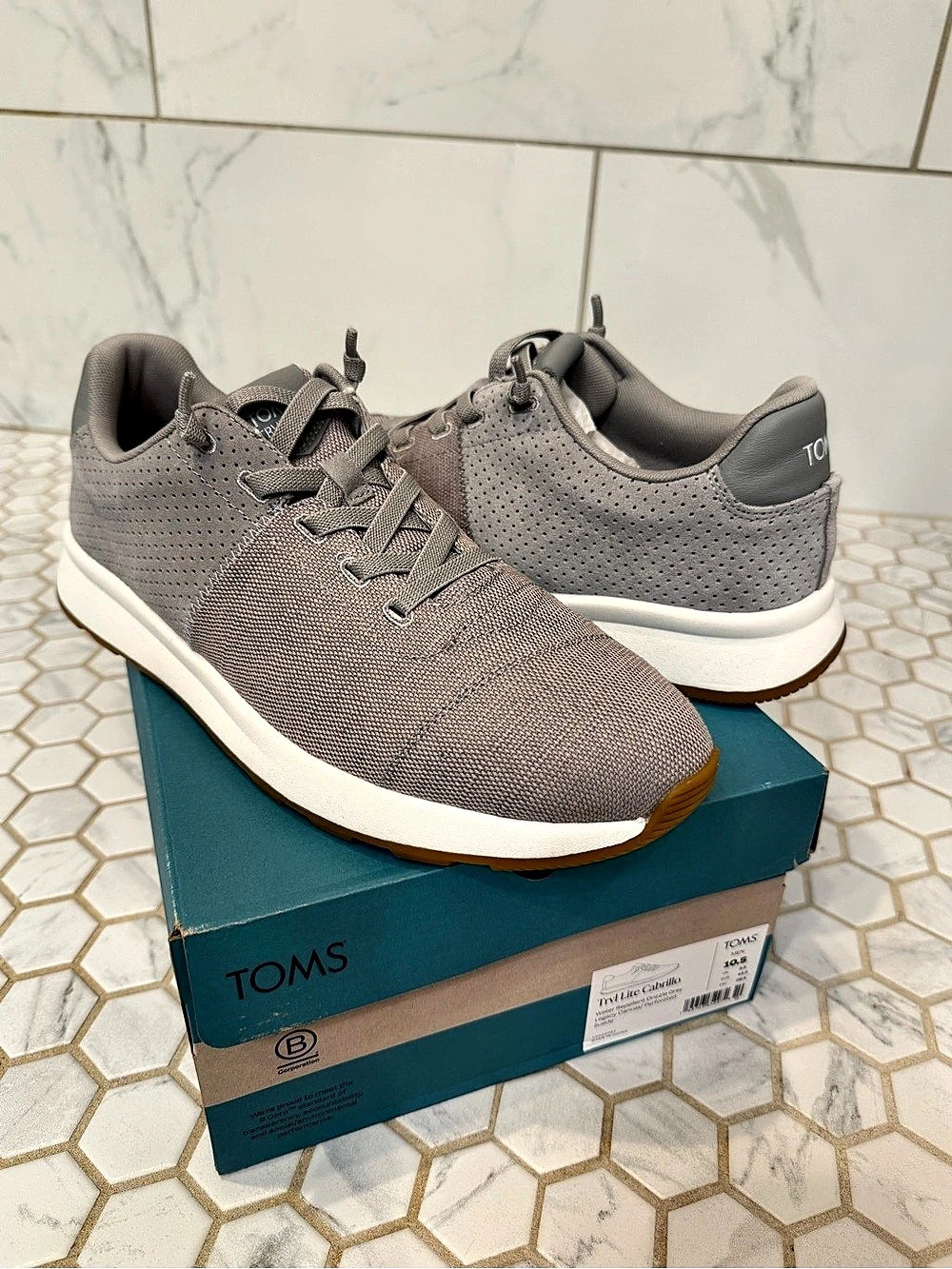 TOMS TRVL LITE Cabrillo Sneaker Gray Sneakers